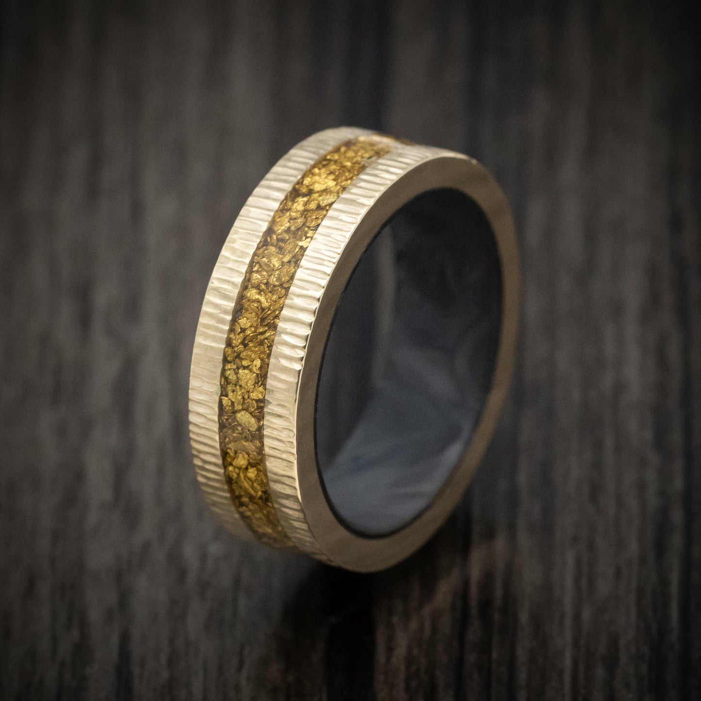 Gold Nugget Men's Ring