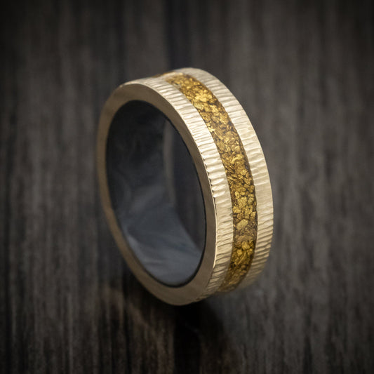Gold Nugget Men's Ring